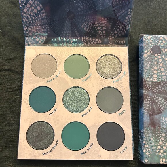 New Colour Pop High Tide Eyesdhadow Palette Mermaid Siren Whimsy Jeweltone - Picture 3 of 5